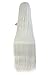 MapofBeauty Long Cosplay Party Silver White Mixed Straight Wig 100cm