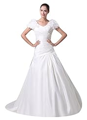 Ruched Lace Mermaid Sweetheart Satin  Dress with a Brush/Sweep Train 