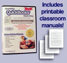 QuickBooks Made Easy Training Tutorial v. 2009 through 2004