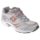 Ladies New Balance Running Shoes, White Silver Red (CW402SR) by New Balance