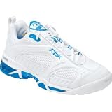 Reebok Tennis Women's Match Point Wht/Blu (WIDTH: Medium, SHOE SIZE:9.5)