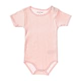 デンマークの子供服ブランド　FIXONI　ガールズプレミアム半袖ボディスーツ ピンク★74ｃｍ