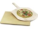 Pizza Stone and Peel Set 14x16-in.