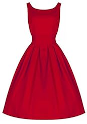 Spring Cocktail Cotton Floral Print Vintage Party Dress 