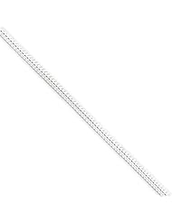 Sterling Silver 24in 2.5mm Round Snake Necklace Chain. Metal Wt- 12.93g