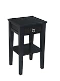 Avenue Six Banyan Phone Table. Black.