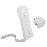White Remote Controller and Motion Plus Adapter for Nintendo Wii