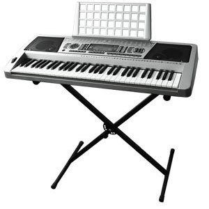 Top Quality Music Portable Electronic Keyboard 61 Keys Electric Piano Electone Melody Euphony MK939 With Stand product image