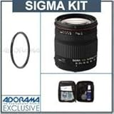 Sigma 18mm - 200mm f/3.5-6.3 DC AF Lens Kit, for Canon EOS Digital SLR Came ....
