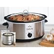 Rival 64451LD-C 6.5 Quart Slow Cooker with Bonus Little Dipper Slow Cooker