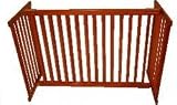 30 Wood Free Standing Gate (Large - Mahogany)