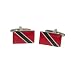High Quality Rectangular Trinidad & Tobago Flag Cufflinks