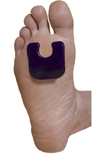 PerformanceFoot U Shaped Callus Cushion Pad - 1/8 inch Reusable Purple Gel