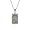Eve's Addiction The Eye of Horus Stainless Steel Engravable Pendant, 18 inches