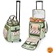 Picnic Time 543-43990 Riviera Avalanche Cooler on Wheels 4-person