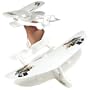 Ed Hardy 8" Palm-Z Mini Infrared Remote Control Tri-Band Indoor Airplane by Christian Audigier - Channel B