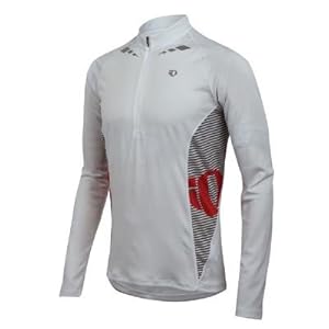 Pearl Izumi Men's Fly Intercool Long Sleeve Shirt, White, Large