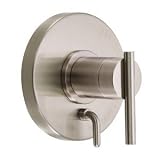 Danze D500458BNT Parma Shower Valve Escutcheon Trim Kit with Diverter, Brushed Nickel, Valve Not Included