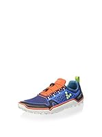 VIVOBAREFOOT Zapatillas Deportivas Trail Freak M (Azul / Naranja)