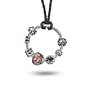 Oriana Bead Round Charm Holder Pendant