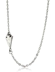 Low Luv by Erin Wasson Silver-Tone Arrowhead Station Necklace
