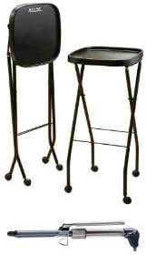 FT59 Fold A Way Service Tray with Free Wahl Sterling 1-1/4" Marcel Curling Iron