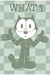 Felix the Cat What? Refrigerator Magnet