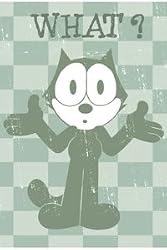Felix the Cat What? Refrigerator Magnet
