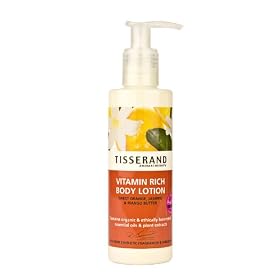 Tisserand Aromatherapy  Vitamin Rich Body Lotion  Sweet Orange, Jasmine and Mango Butter 200 ml