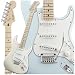 Squier by Fender by Fender Deluxe Stratocaster Maple Neck, Daphne Blue