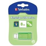 Verbatim Store N Go Pinstripe 8GB Speicherstick USB 2.0, grün