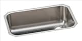 Elkay Gourmet Collection EGUH2816R 31 Undermount Single Bowl Stainless Steel Sink with 18-Gauge, 3-1/2 Drain Positioned Right Rear Corner and Sound Guard Undercoating: 8 in. Bowl Depth