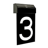 Matterinc Solar LED Number 3 - Black