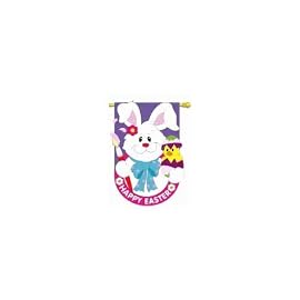 Bunny with Chick Decorative Banner