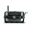 Et&oacute;n FR1000 Voicelink Self-Powered Hand-Crank AM/FM/NOAA Weather Two-Way GMRS Clock Radio with Flashlight, Siren, and Cell Phone Charger (Black)