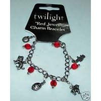 Twilight "Red Jewel" Charm Bracelet