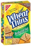 Wheat Thins, Reduced Fat, 9-Ounce Boxes (Pack of 6)