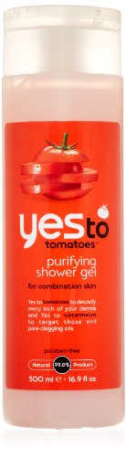 Yes To Tomatoes Purifying Shower Gel, 16.9 Fluid Ounce