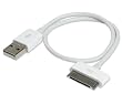Ziotek Iphone/Ipod Sync and Charge Cable, White