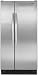 KitchenAid Architect II KSRS25MWMS 25.0 cu. ft. Side by Side Refrigerator with Adjustable Slide-Out SpillClean Glass Shelves, FreshChill Meat Locker, FreshSeal Crisper, Energy Star Qualified and Manual Slide Controls