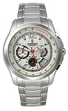 Festina Travelers Chrono Steel Bracelet Textured White Dial Men's watch #F16291/1
