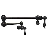 Whitehaus WHKPFLV3-9550-BN Pot Fillers Vintage Iii Kitchen Faucets Brushed Nickel