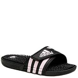  : adidas Women's Adissage Sandal,Black/Diva,11 M