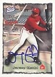 Jeremy Giambi, Lansing Lugnuts - Royals Affiliate Autographed Card
