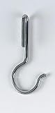 Rogar 9605 Eye Hooks - Chrome Plated