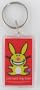 it's happy bunny You Suck Big Time Lucite Key Chain