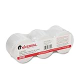 Single-Ply Adding Machine/Calculator Roll, 16lb, 2-1/4"x150 ft, White, 3/Pack