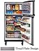 Tools & Hardware : Gladiator GarageWorks GAFZ21XXRK Freezerator Convertible Refrigerator/Freezer 21-Cubic-Feet