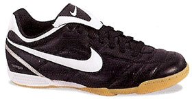 Nike Tiempo Natural IC-black/white-metallic silver-