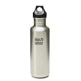 Klean Kanteen Stainless Steel Water Bottle with Poly Loop Cap (40-Ounce) ~ Klean Kanteen